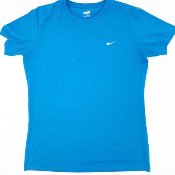 Nike Fit Dry Women's Blue Athletic Training Tee